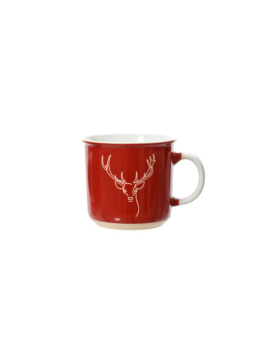 Kaemingk Christmas Mug Ceramic L12.7xW10xD9.3cm.