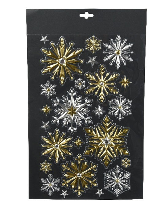 Kaemingk Christmas for Window with Design Νιφάδων