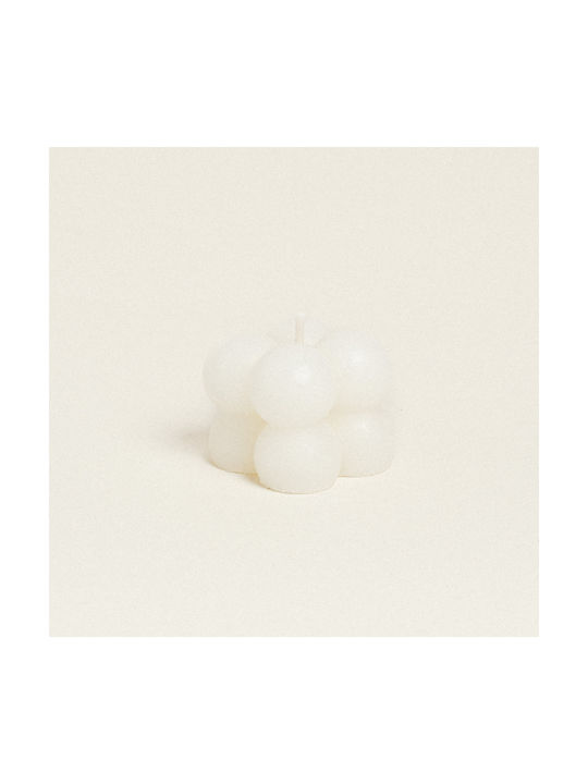 Beauty Home Decorative Candle White 1pcs