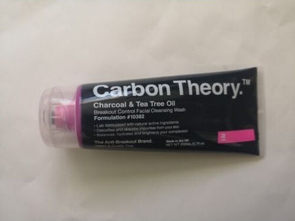 Carbon Theory Charcoal & Tea Tree Oil Κρέμα Καθαρισμού Προσώπου 200ml