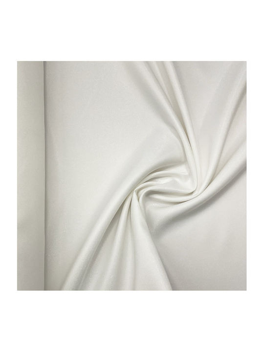Dekorationsstoff Satin,σατεν Off White
