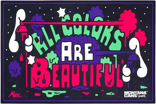 Montana Cans Πατάκι Εισόδου All Colors Are Beautiful 60x40εκ. 111DMALL
