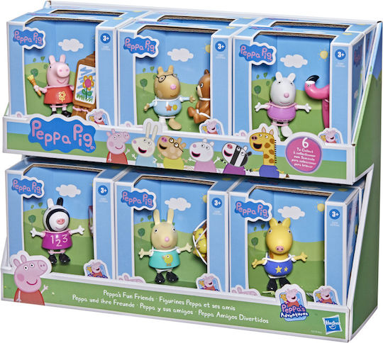 Peppa Pig Miniatur-Spaßspielzeug Peppa Pig 7,5cm Mehrfach