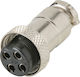 Goobay Microphone Connector Female 4-pin Cable