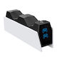 White Shark Charging Station for 2 controllers PS4 White