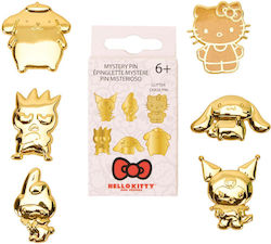 Loungefly Sanrio 50. Jubiläum Hello Kitty Gold Mystery Box Anstecknadel Sanpn0268ea