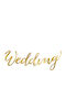 Χαρτινη Επιγραφη Wedding Beauty Home