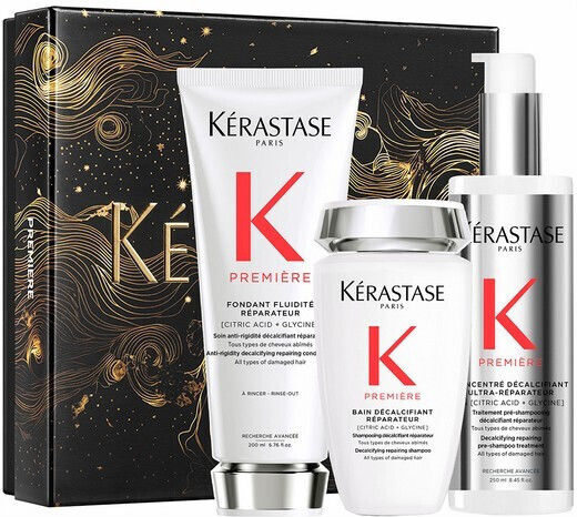Kérastase Premiere Limited Edition Hair Treatment Set for Damaged Hair with Shampoo, Conditioner and Treatment 3pcs