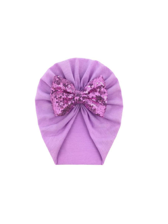 Elecool Kids Turban Purple 1pc