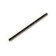 Pin Header 1x40 Female 2.54mm Black Round 40 Pin