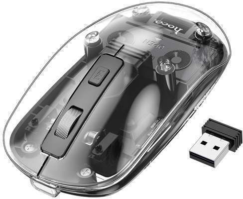 Hoco GM29 Безжичен Bluetooth Мишка Dark Night Black