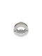 Elmark Round Metallic Recessed Spot with Integrated LED and Natural White Light Silver 1pcs