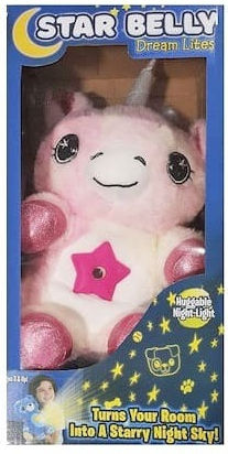 Babyspielzeug Star Belly Night-light aus Stoff mit Lichtern