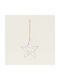 Hanging Ornament Star Wooden