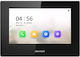Видео Домофонен Монитор Tcp Ip 7 Инча Tft Lcd Сензорен Екран Poe Ds-kh6320-le1