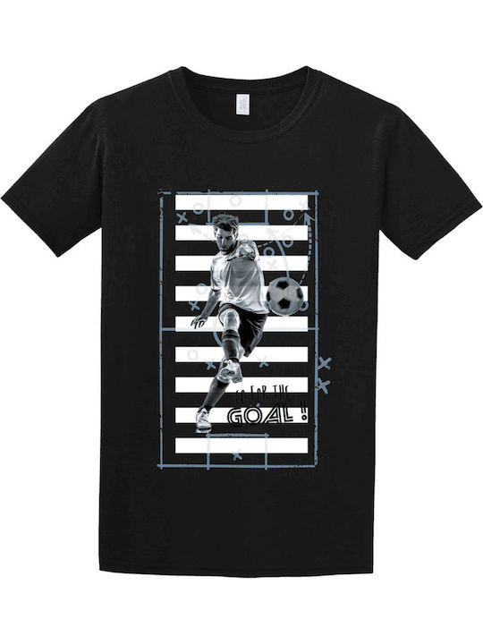 Gildan Παιδικό T-shirt Μαύρο