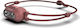 Silva Rechargeable Headlamp LED IPX5 with Maximum Brightness 250lm Pink
