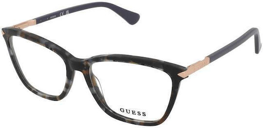 Guess Weiblich Brillenrahmen Schmetterling GU2880 056