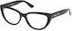 Guess Femei Plastic Rame Ochelari Ochi de pisic...
