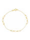Mertzios.gr Women's Bracelet made of Gold 14K