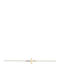 Ekan Vs2 H Damen Armband mit Design Kreuz aus Gold 14K mit Diamant