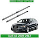 Υαλοκαθαριστήρες Bosch Aerotwin 3398000043 Σετ Εμπρός Audi Α3 2008-2012 600mm 475mm 24" & 19" 2 Τεμάχια