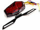 Rear Tail Light Flash Stop Running Rotating Base 12v 19 SMD IP66 HW-0324