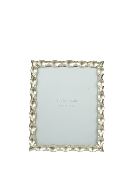 Zen Collection Κορνίζα Πλαστική με Ασημί Πλαίσιο