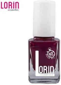 Lorin Glossy Nagellack Einfacher Nagellack Schnelltrocknend Burgundisch 163 13ml