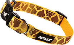 Petler Dog Collar Camo Yellow Medium 1.5/27-45cm