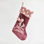 Weihnachtliche Dekorative Socke Stoff L55xB28xH...