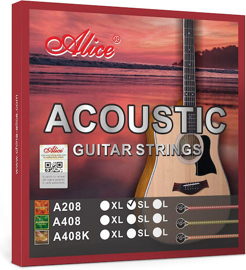 Alice Einzel Akustikgitarrensaiten
