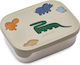 Liewood Dinosaurs Stainless Steel Kids Food Container Dinosaur Theme 0.9 Litre