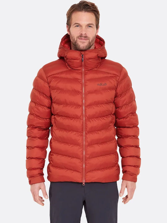 Χειμωνιάτικο Μπουφάν Διπλής Όψης Tuscan Red