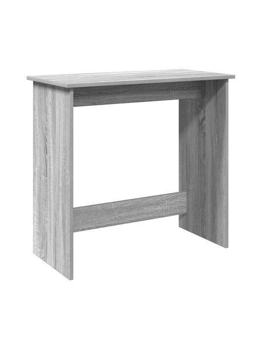 Desk Wooden Grey Sonoma 80x40x75cm