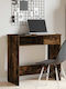 Schreibtisch Holz Smoky Oak 80x40x75cm