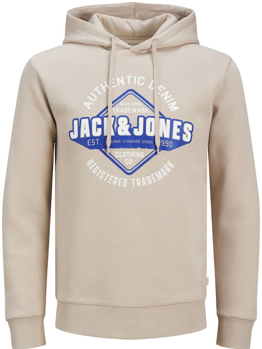 Jack & Jones Sweatshirt with Hood BEZ