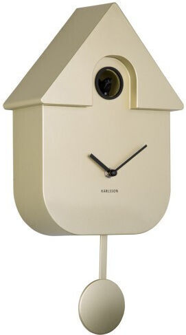 Ceas de Perete Cucu Karlsson Abs 21.5x8.5x41 I Auriu Metalic