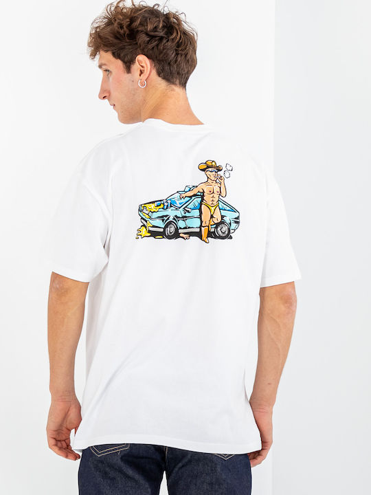 T-Shirt White/Cowboy Cop