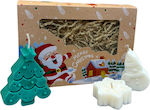 Scented Christmas White Candle