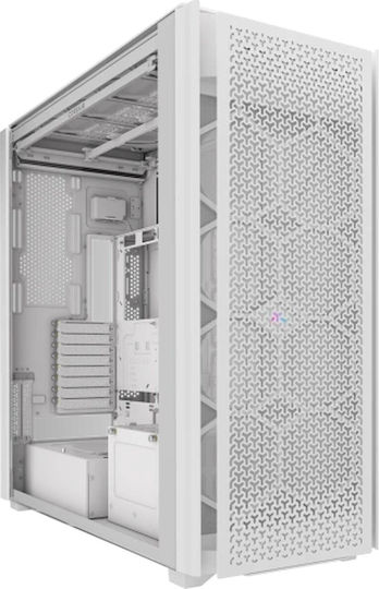Corsair 9000D RGB Airflow Gaming Ultra Tower Computer Case with White Side Window