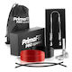 PrimaFit Springseil Fitness mit Gewicht 3m Gray mit einstellbarer Länge