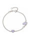 Oxzen Kinderarmband aus Silber mit Herz