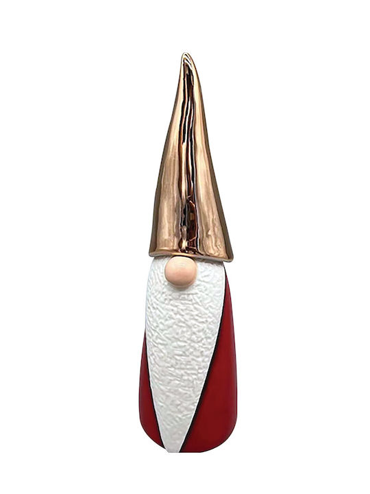 Lianos Christmas Ceramic Figure Length 7cm Tabletop