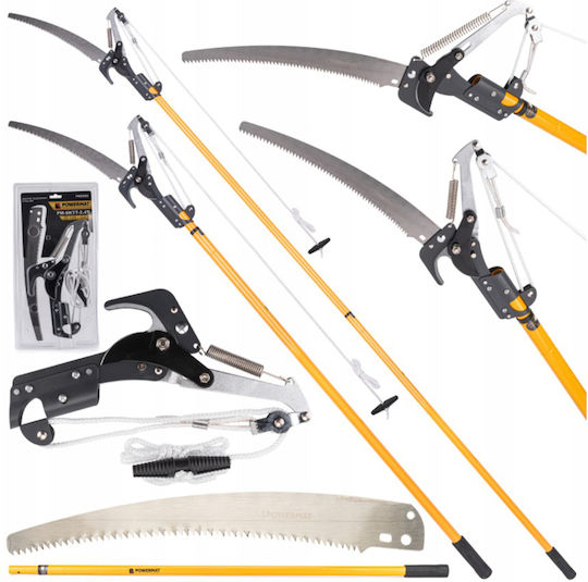 Set Foarfeci de Grădină Powermat PM-SKTT-2.4T PM0963 Braț Telescopic 2.4m