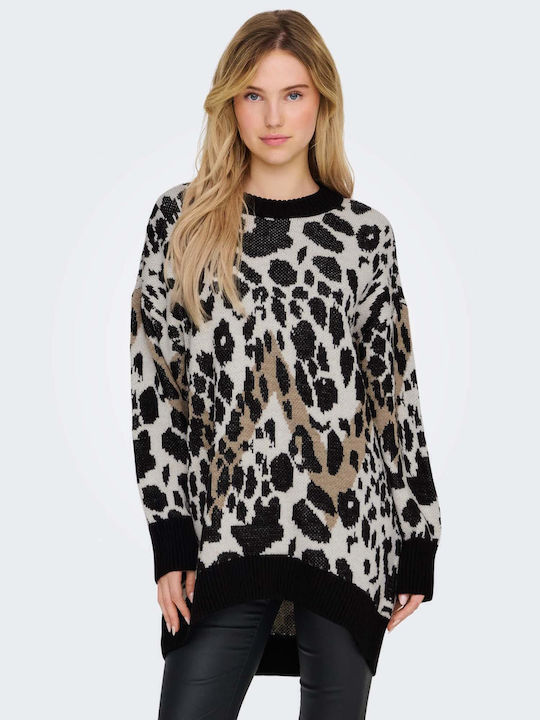 Leopardenmuster Only Pullover Leo Print ONLY WOMEN'S LEOPARD PRINT