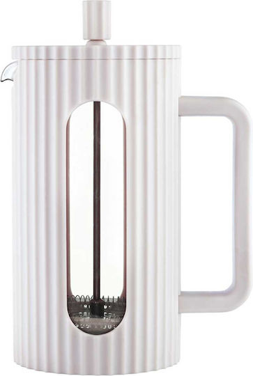 Klausberg Cafetieră Cu Filtru Manual Din Plastic Albă 1lt