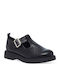 Leather Women's Moccasins in Black Color