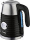 Mistral Plus Βραστήρας 1.7lt 2200W Μαύρος