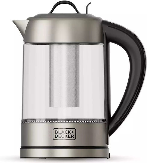 Black & Decker Reisekessel 1.7Es 2200W Silber